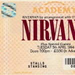 Nirvana ticket