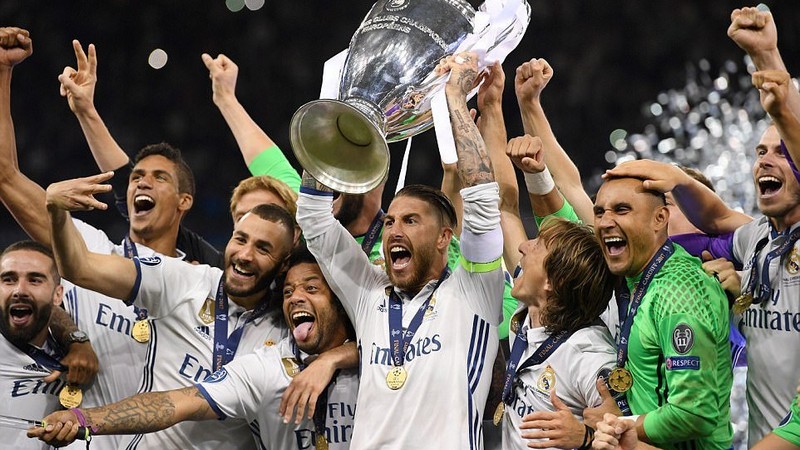 Đội hình Real Madrid 2017 – Những tháng năm rực rỡ
